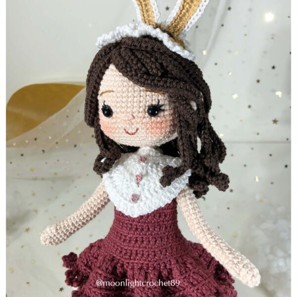 2-in-1-sarah-crochet-doll-pattern-amigurumi-doll-pattern-pdf-english-tutorial-moonlight-crochet for Free Printable Crochet Doll Patterns 2 IN 1 – Sarah crochet doll pattern, Amigurumi Doll Pattern, PDF English Tutorial - moonlight crochet for Free Printable Crochet Doll Patterns
