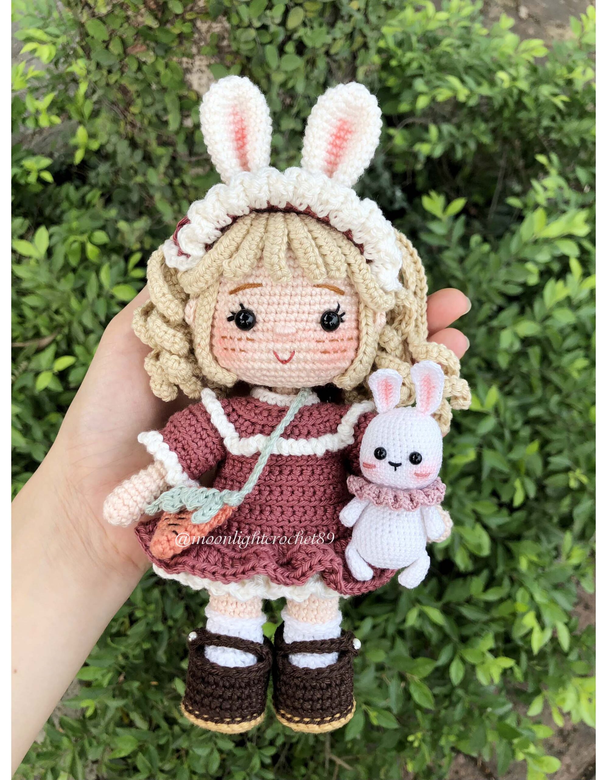 Crochet Doll Pattern, Suri Doll, Amigurumi Doll Pattern, PDF English ...