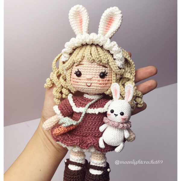 Crochet Doll Pattern, Suri Doll, Amigurumi Doll Pattern, PDF English ...